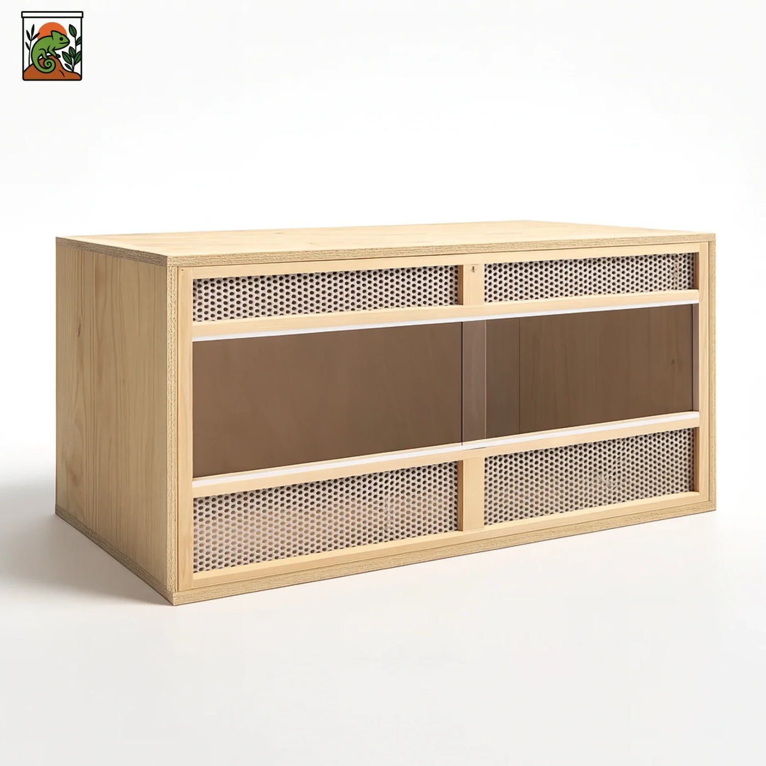 Terrarium en Bois d’Ingénierie 100×47×47 cm 