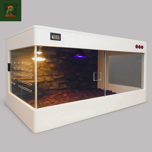 Terrarium en PVC Blanc 