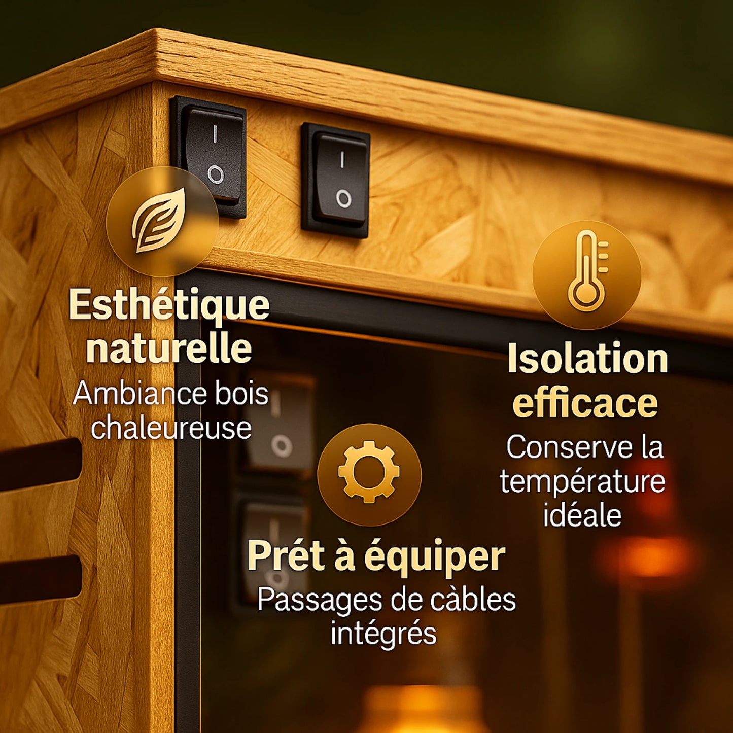 Terrarium en PVC et Bois 