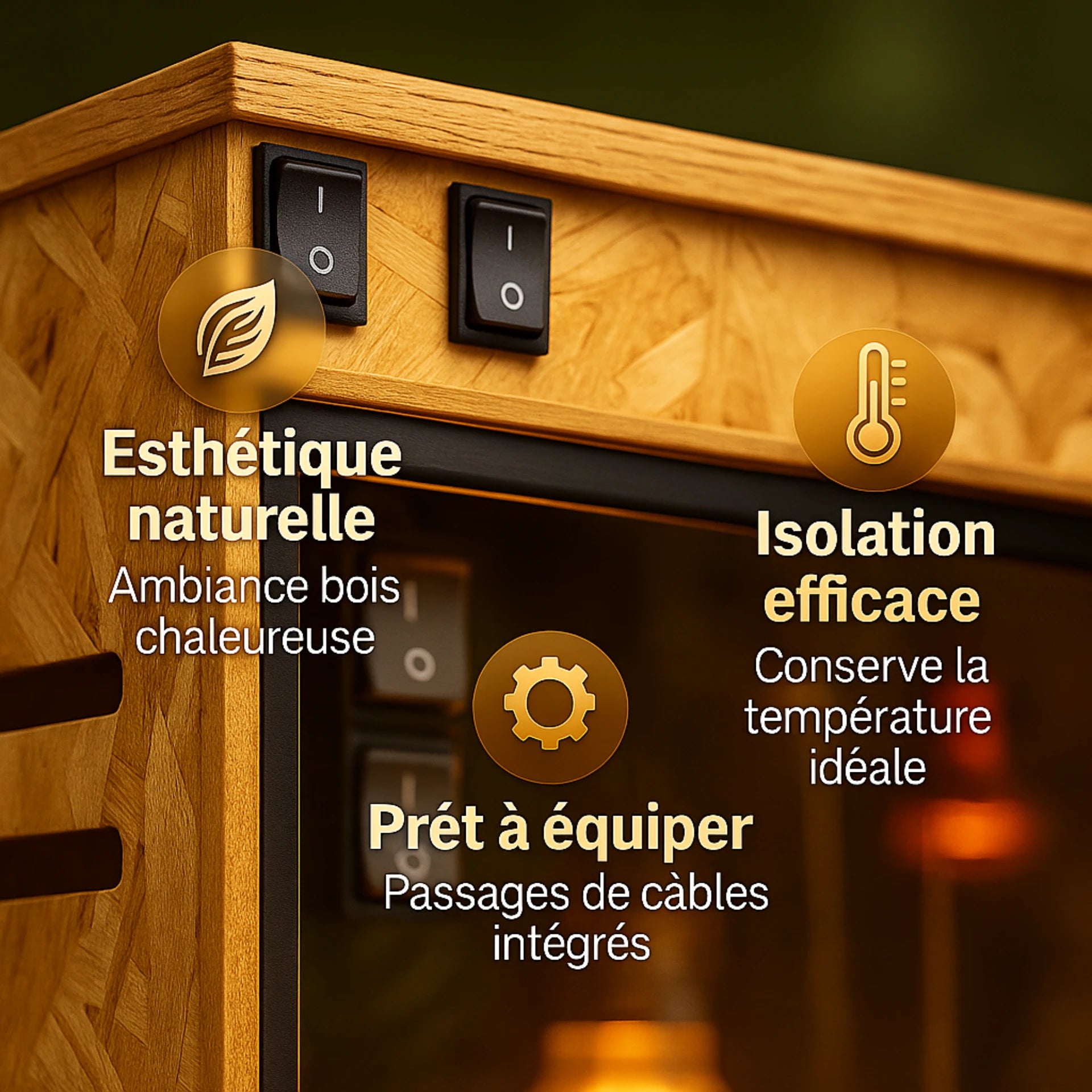 Terrarium en PVC et Bois 