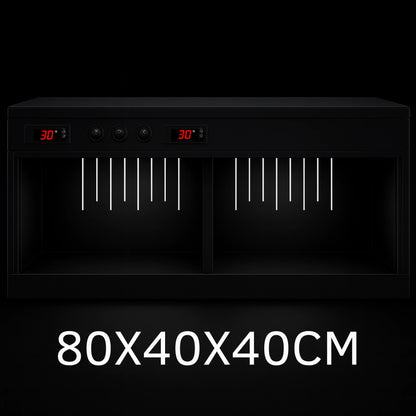 Terrarium en PVC noir 