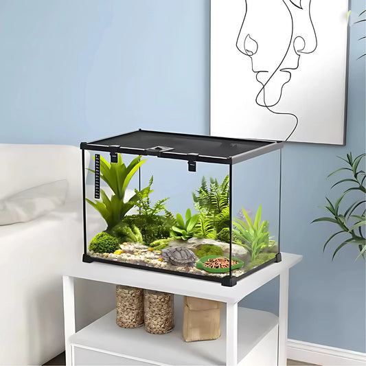 Terrarium en Verre 50x30x35 cm – Vue Panoramique 