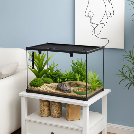 Terrarium en Verre 50x30x35 cm – Vue Panoramique 