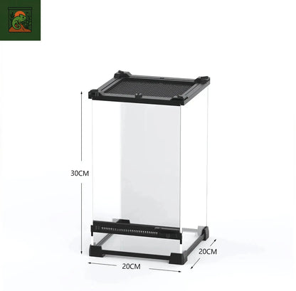 Terrarium en Verre Compact a Haute Transparence 