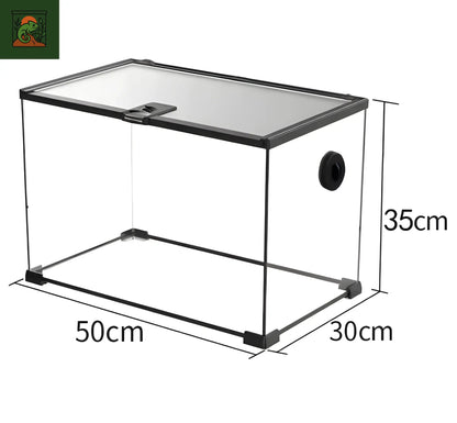 Terrarium en verre pour Reptiles et Amphibiens 