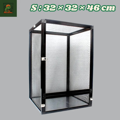 Terrarium Grillagé en Aluminium pour Reptiles 