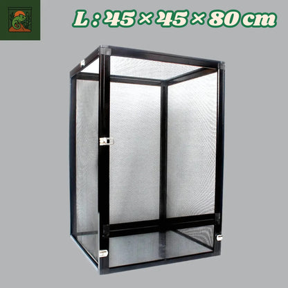 Terrarium Grillagé en Aluminium pour Reptiles 