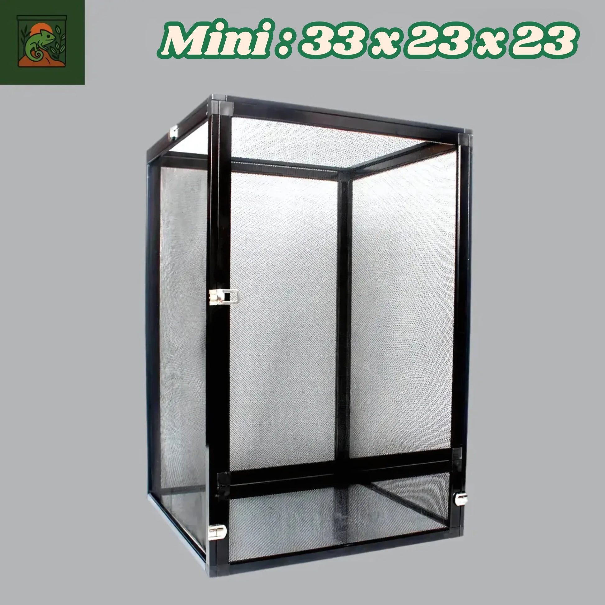 Terrarium Grillagé en Aluminium pour Reptiles 