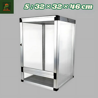 Terrarium Grillagé en Aluminium pour Reptiles 