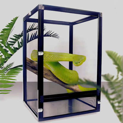 Terrarium Grillagé en Aluminium pour Reptiles 