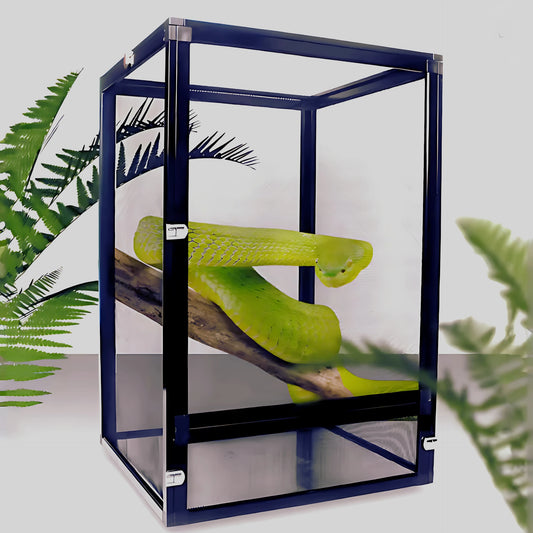 Terrarium Grillagé en Aluminium pour Reptiles 