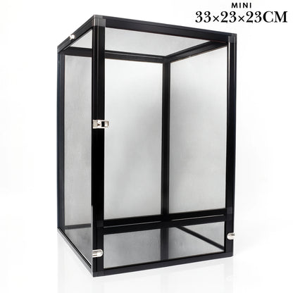 Terrarium grillagé en aluminium – Haute ventilation et visibilité 