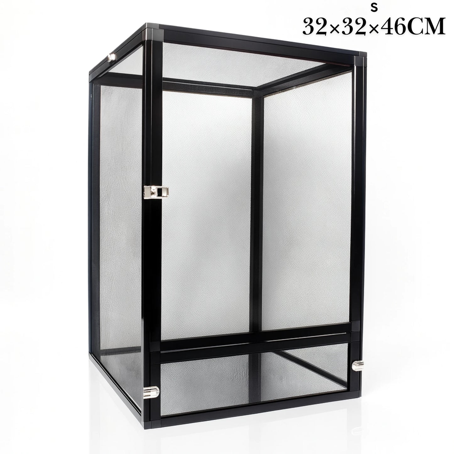 Terrarium grillagé en aluminium – Haute ventilation et visibilité 