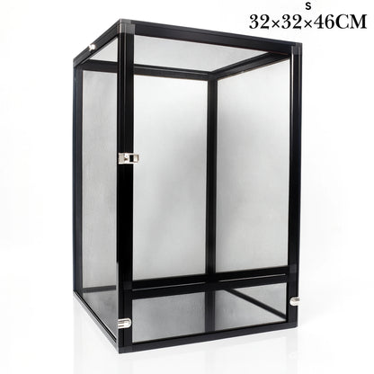 Terrarium grillagé en aluminium – Haute ventilation et visibilité 