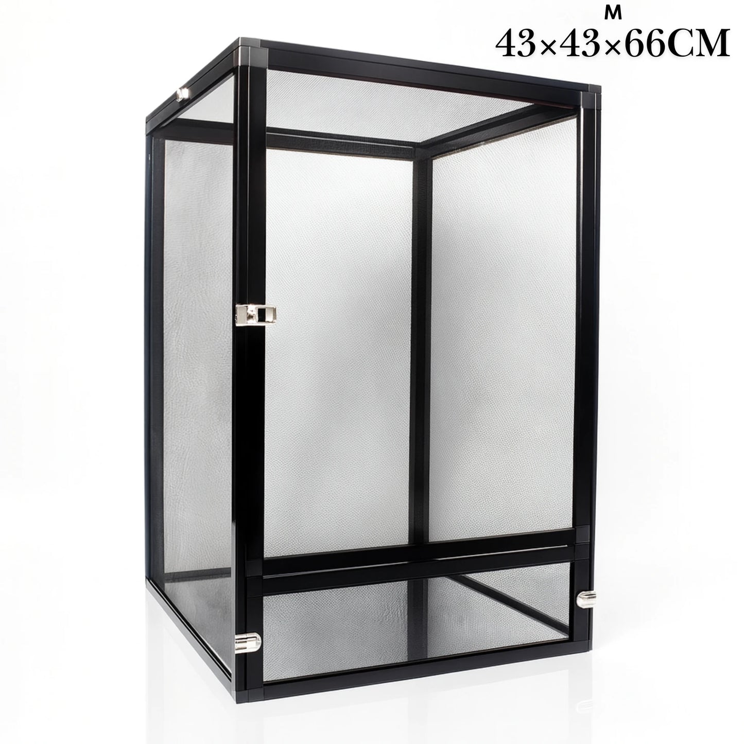 Terrarium grillagé en aluminium – Haute ventilation et visibilité 