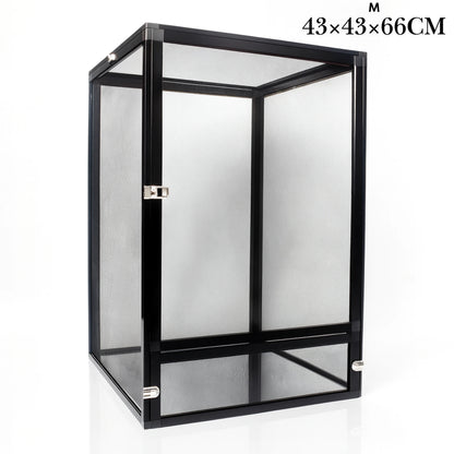 Terrarium grillagé en aluminium – Haute ventilation et visibilité 