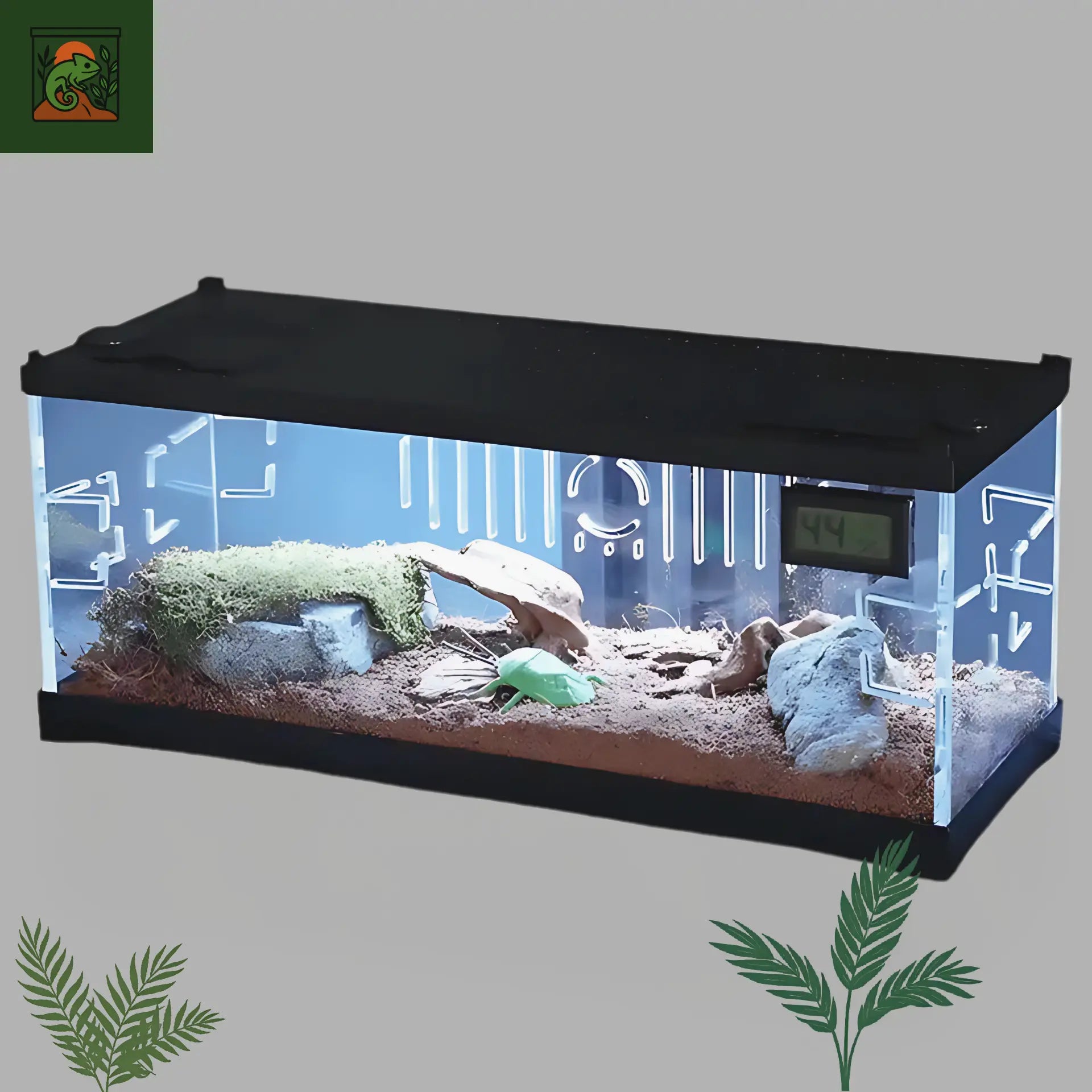 Terrariums Chauffants en Acrylique - LED intégré 