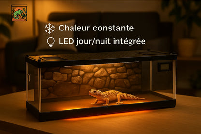 Terrariums Chauffants en Acrylique - LED intégré 