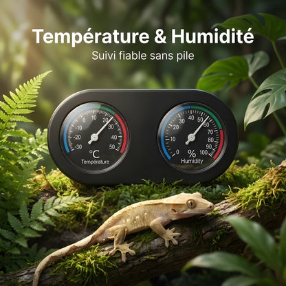 Thermomètre Analogique pour Terrarium 