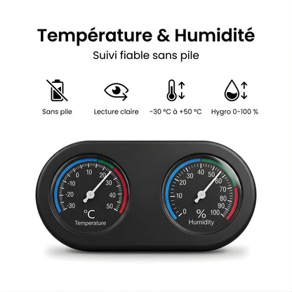 Thermomètre Analogique pour Terrarium 