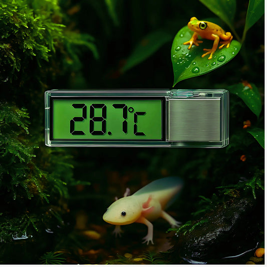 Thermomètre Électronique LCD pour Terrarium – Affichage Digital 