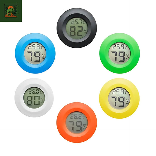 Thermomètre Hygromètre Reptile Digital  – Accessoire Terrarium 