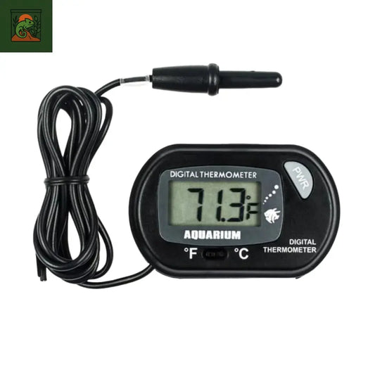 Thermomètre d'aquarium numérique avec sonde ventouse réservoir de poisson eau thermomètre électronique mesure degrés Celsius ℃ 