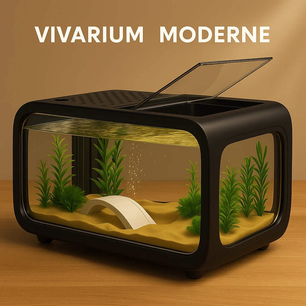 Vivarium pour tortue - Terrarium Aquatique Transparent 